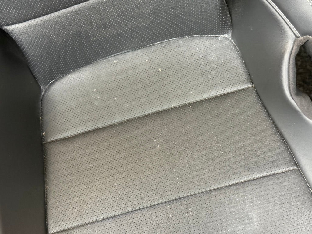 2018-2023 Ford Mustang GT Black Leather Front Rear Power Seats Heat Cooled Vert