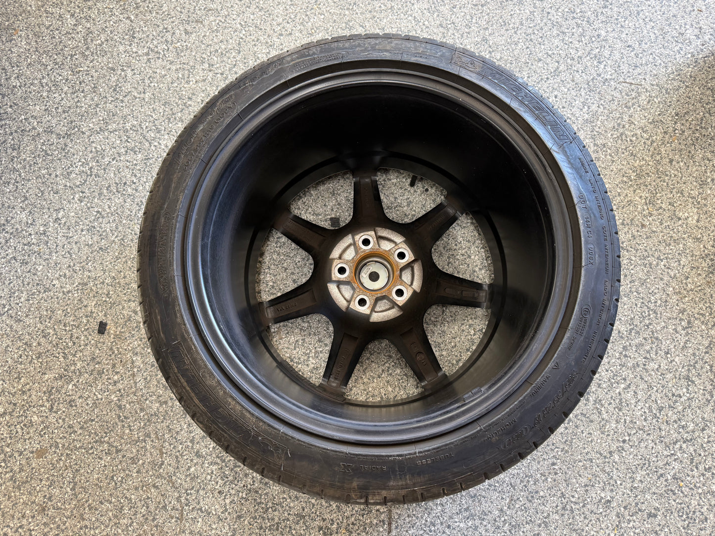 2015-2026 Mustang SVE R350 19x11" Wheel Tire 305/35/19 Michelin Pilot SS