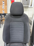 2015-2017 Ford Mustang GT Black Cloth Seats Coupe Front Rear Power Seats