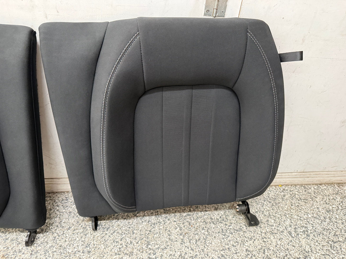 2018-2023 Ford Mustang GT Black Cloth Seats Coupe Front Rear Power Seats