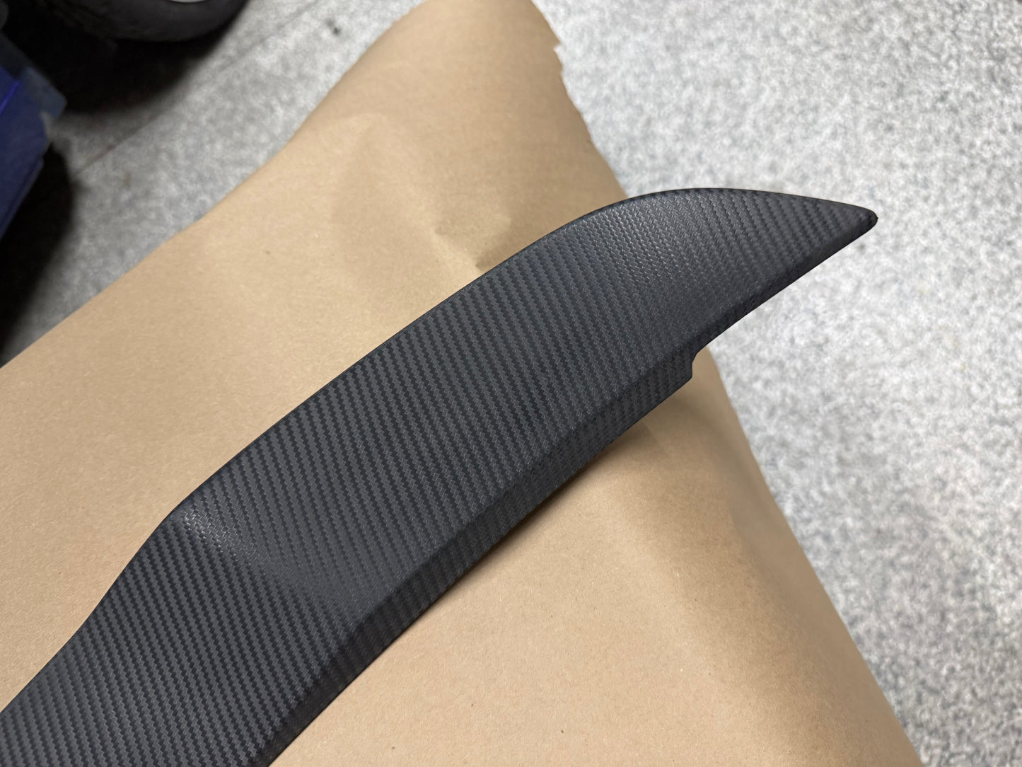 2015-2023 Ford Mustang 5.0 GT Model Spoiler Trunk "Carbon Wrap"