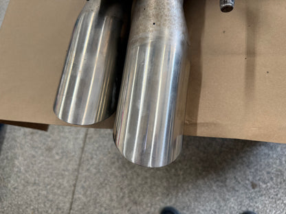 2018-2023 Ford Mustang GT Active Exhaust Quad Tip Mufflers