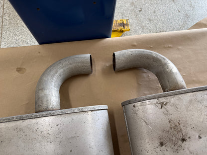 2018-2023 Ford Mustang GT Active Exhaust Quad Tip Mufflers