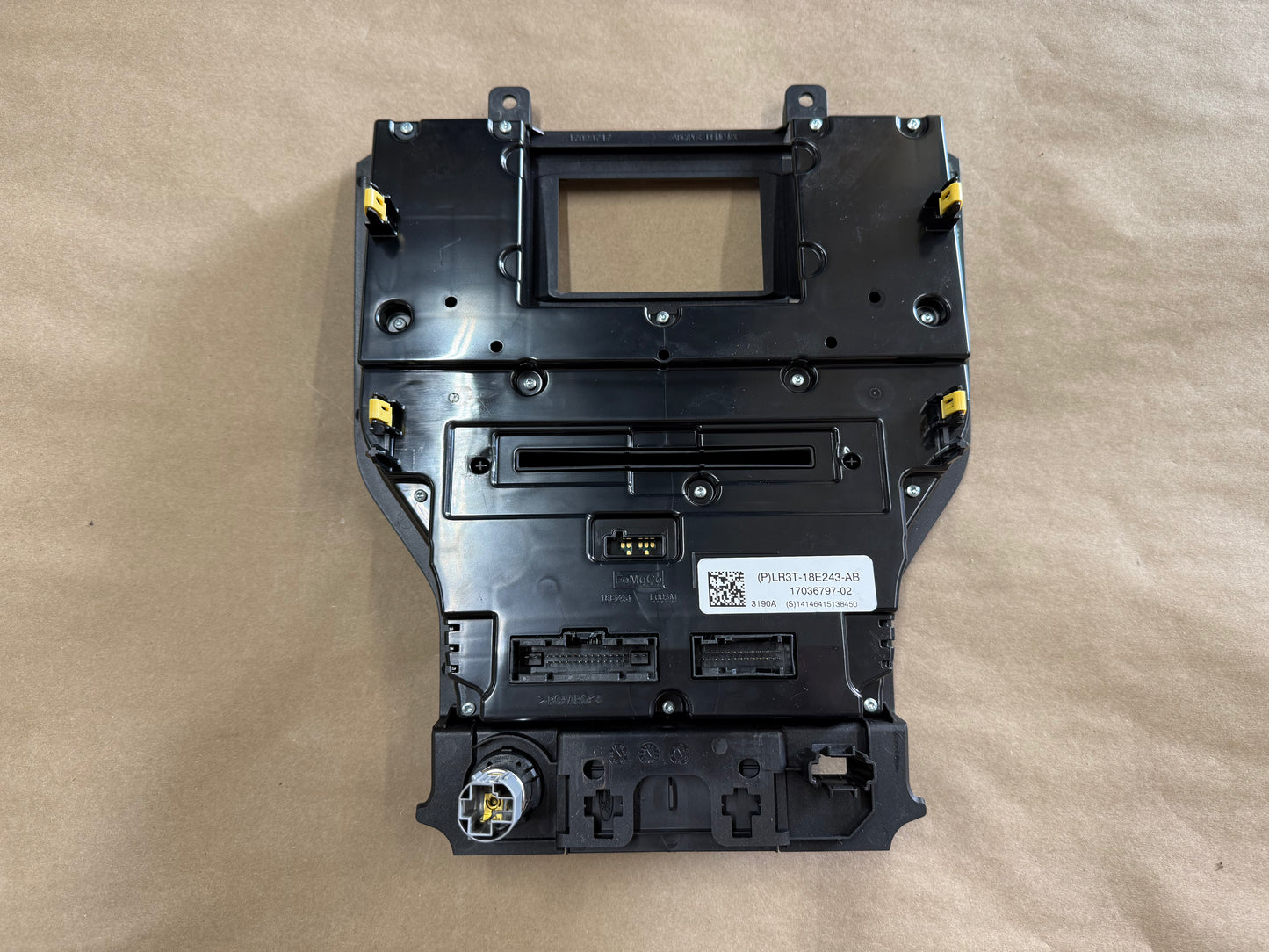 2018-2023 Ford Mustang GT Face Plate Radio Trim Piece