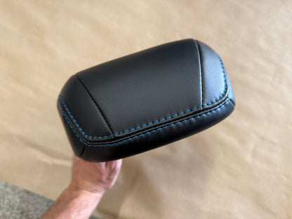 2018-2023 Ford Mustang RH Passenger Seat Headrest "Blue Stitch"