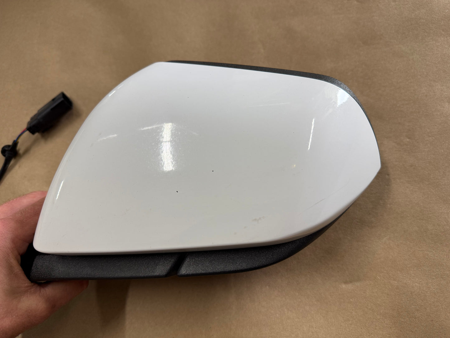 2015-2020 Ford Mustang GT LH Driver Side Mirror "White"