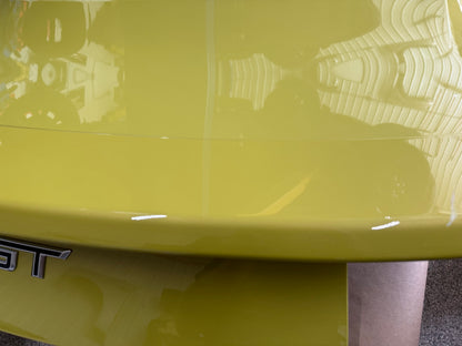 2024-2026 Ford Mustang GT Coupe Trunk Lid "B7" "Intense Lime Yellow Metallic"