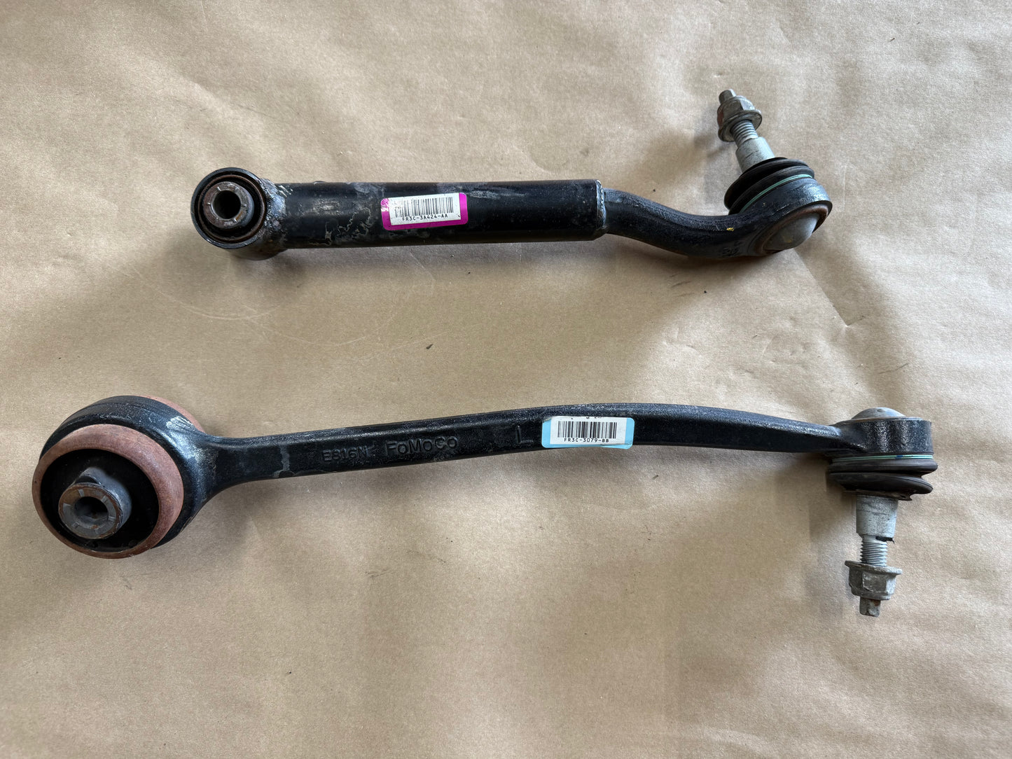 2015-2023 Ford Mustang GT LH Driver Side Front Control Arms Frontward Rearward