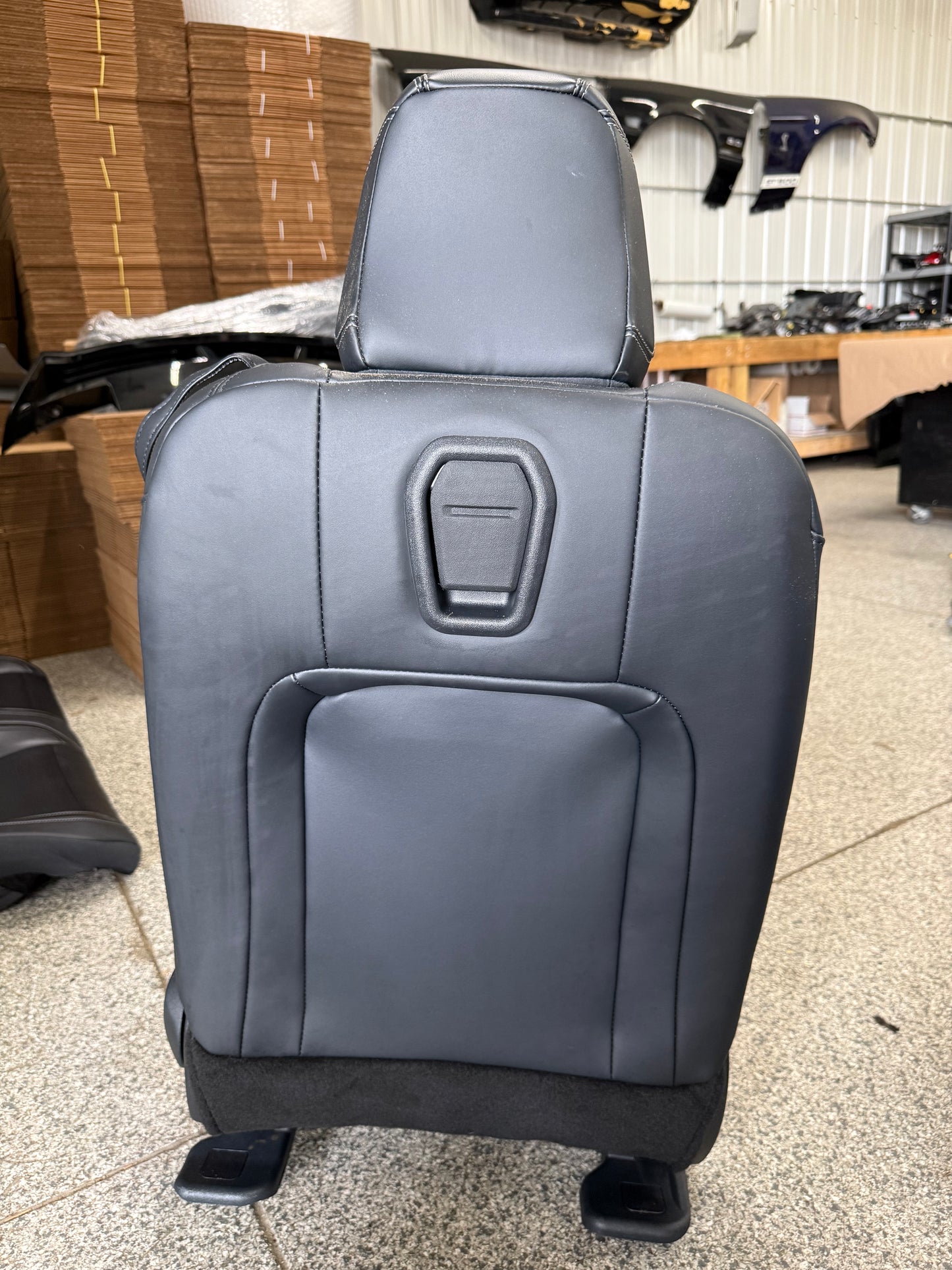 2024-2026 Ford Mustang GT Black Leather Coupe Front & Rear Seats