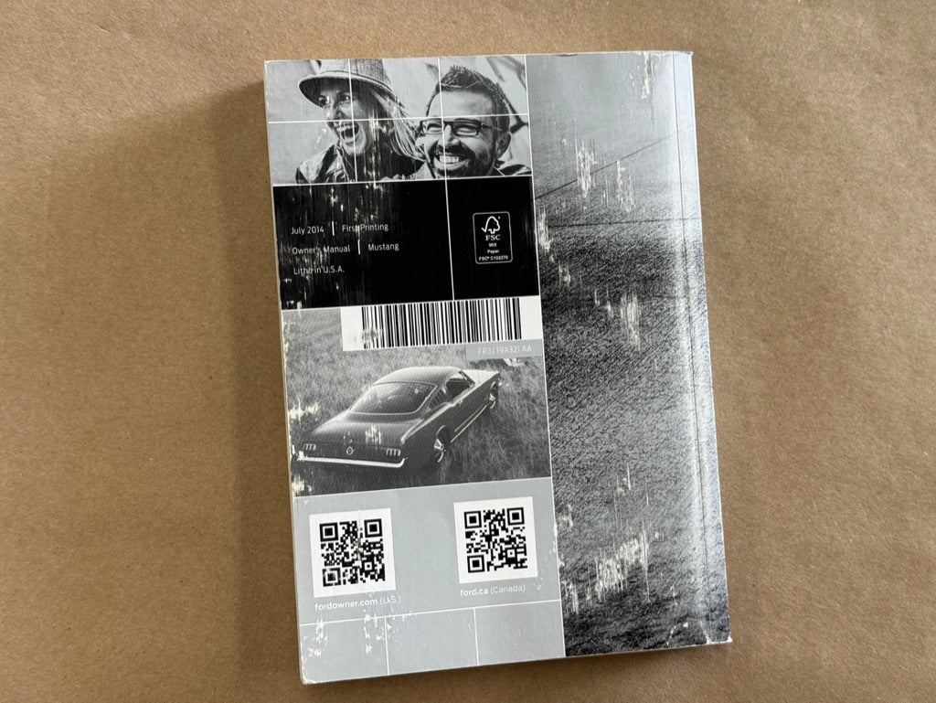 2015 Ford Mustang GT Owners Manual