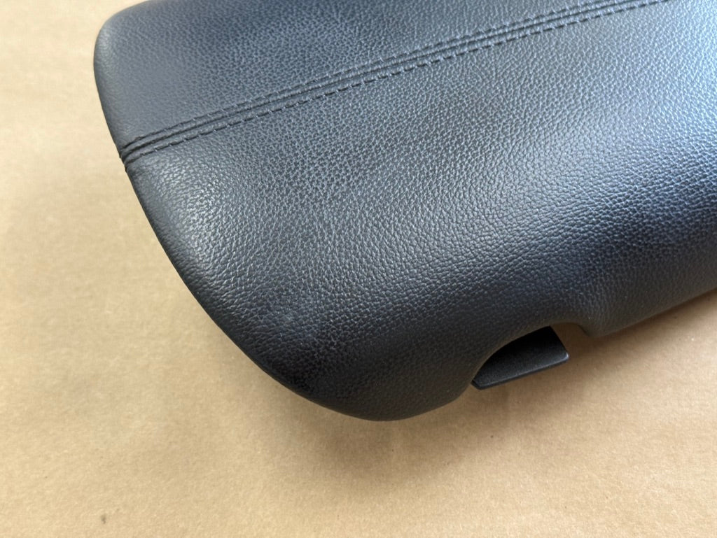 2015-2023 Ford Mustang Center Top Console Lid Armrest Black Stitching