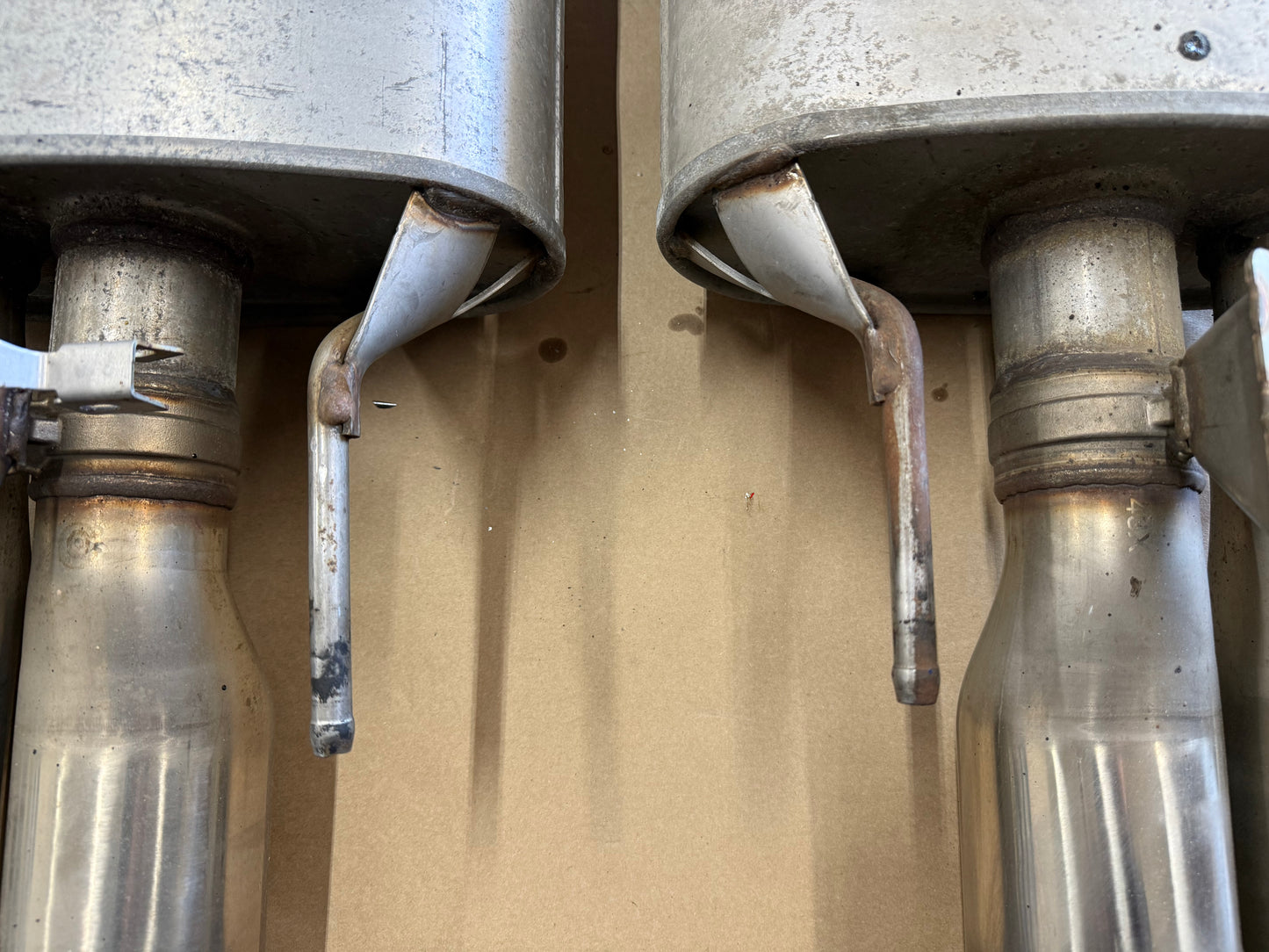 2018-2023 Ford Mustang GT Active Exhaust Quad Tip Mufflers