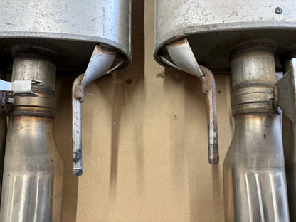 2018-2023 Ford Mustang GT Active Exhaust Quad Tip Mufflers