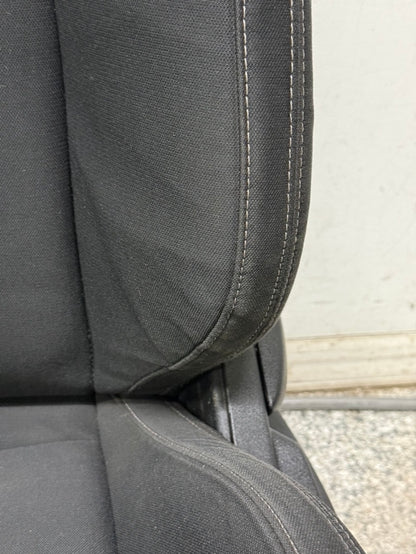 2018-2023 Ford Mustang GT Black Cloth Seats Coupe Front Power Seats