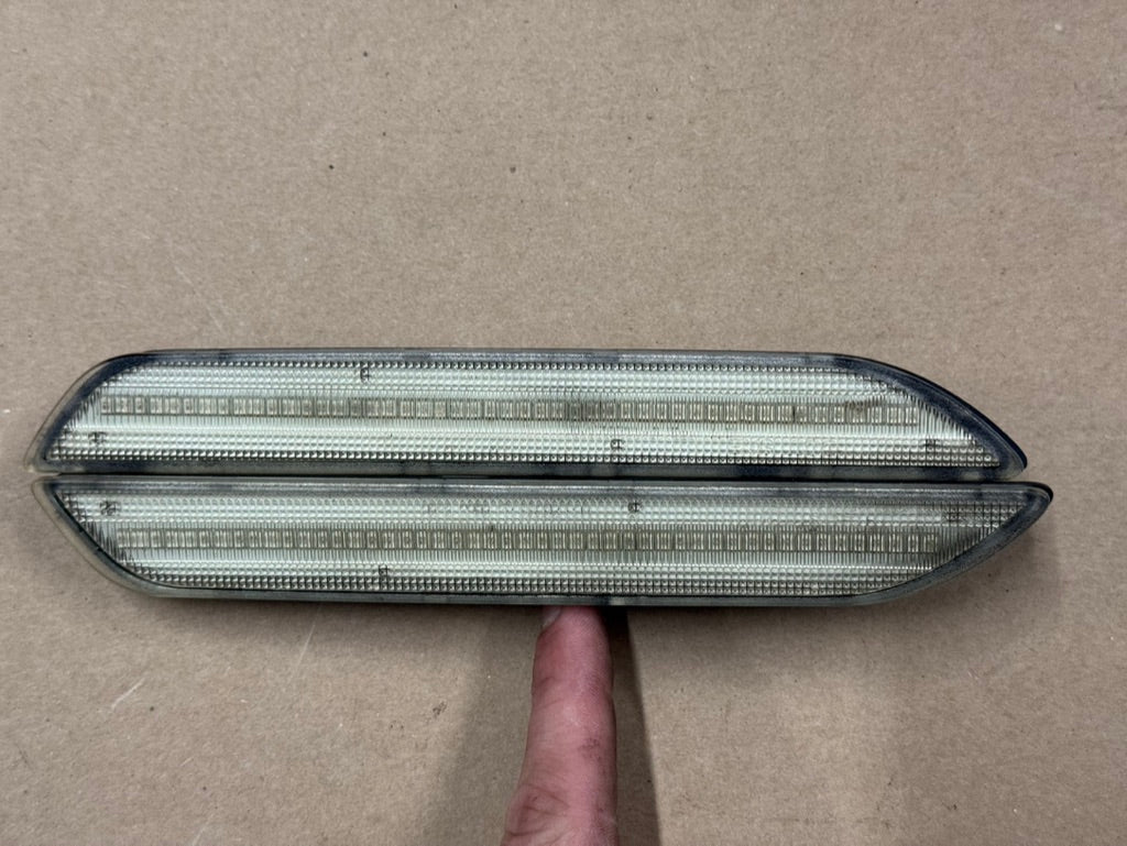 2015-2023 Ford Mustang Aftermarket Rear Bumper LED Parking/Marker Lights Clear
