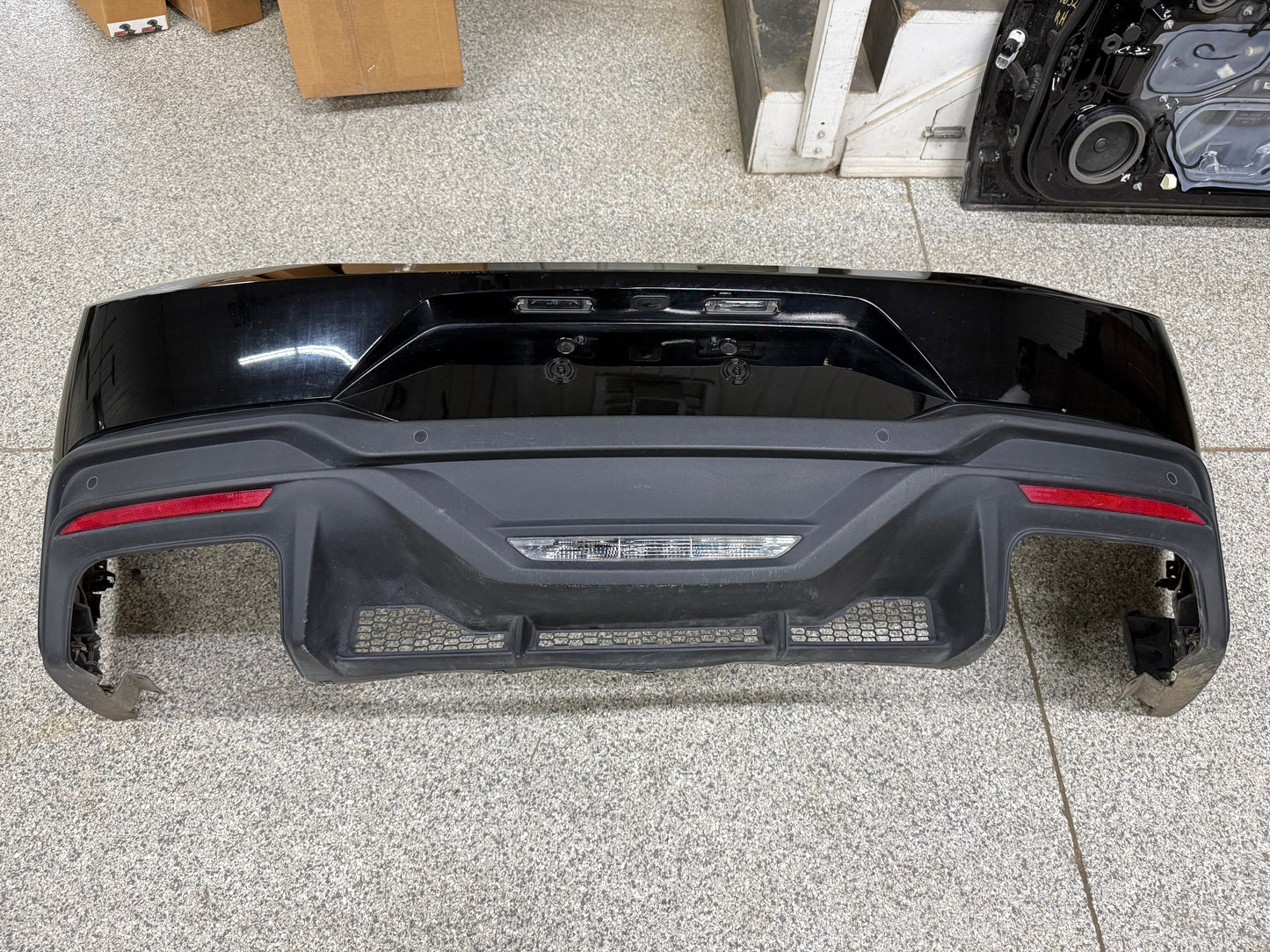 2024-2026 Ford Mustang GT Dark Horse Rear Bumper Complete "Black"