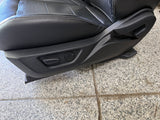 2018-2023 Ford Mustang GT Black Leather Coupe Front & Rear Seats
