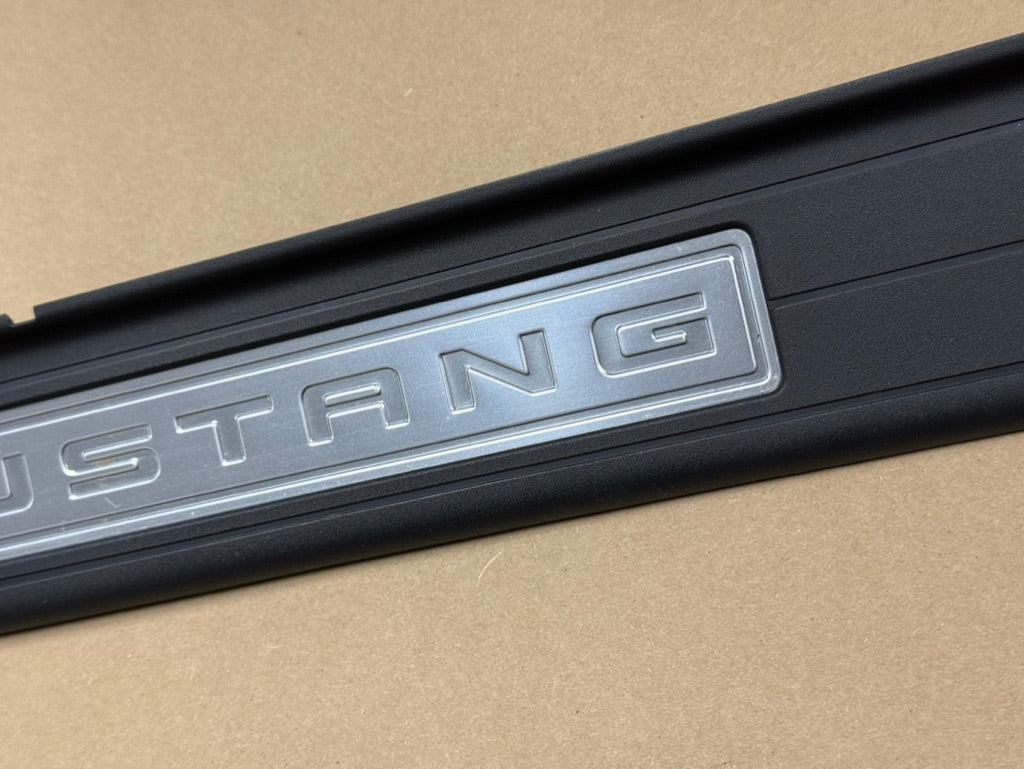 2015 Ford Mustang GT Anniversary Scuff Plates Interior Trim Black