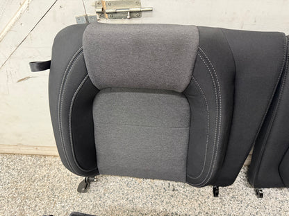 2024-2026 Ford Mustang GT Black Cloth Seats Front & Rear Coupe