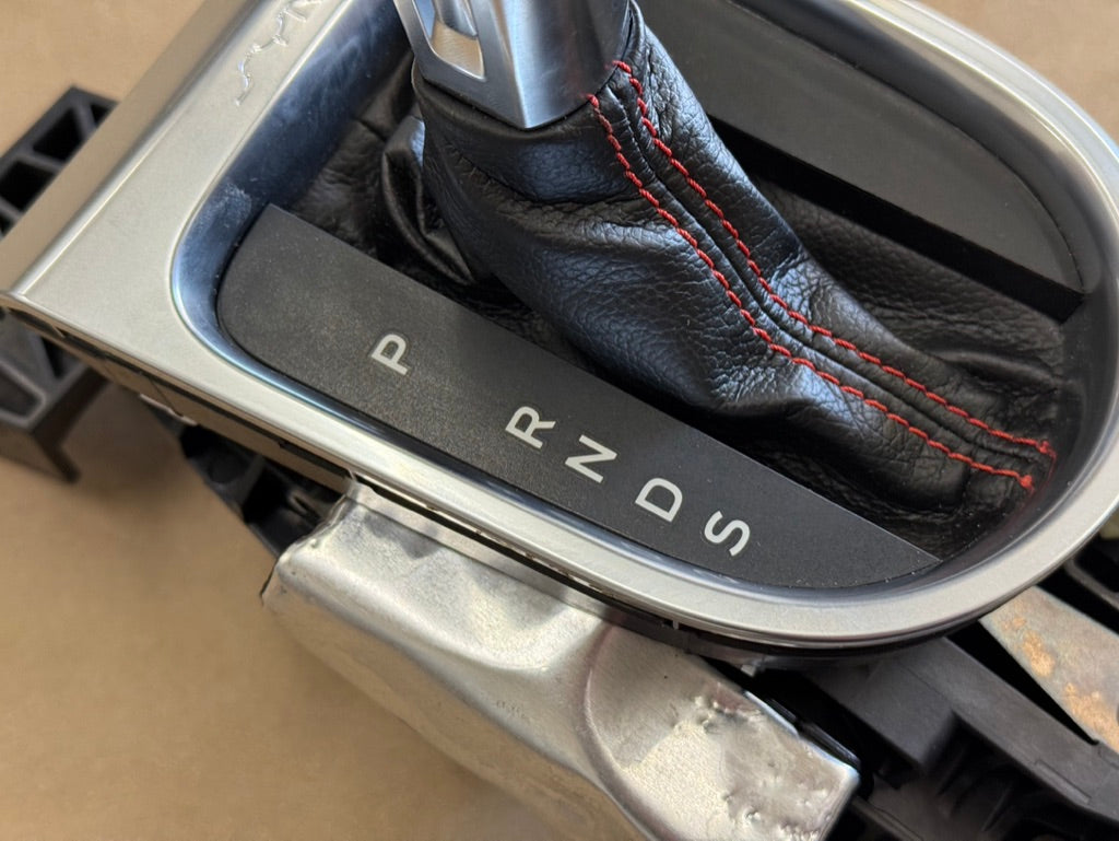 2018-2023 Ford Mustang GT 5.0 10R80 Auto Shifter Assembly "Red Stitching"