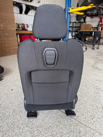 2018-2023 Ford Mustang GT Black Cloth Seats Coupe Front Rear Power Seats