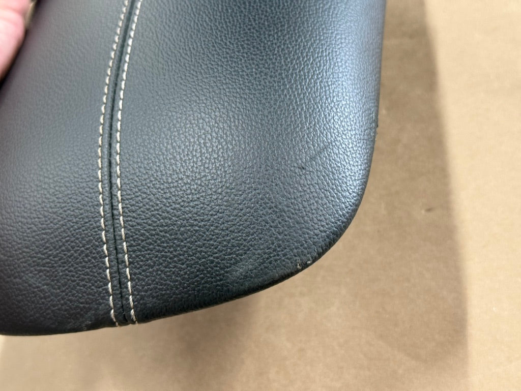 2015-2023 Ford Mustang Center Top Console Lid Armrest Creme Stitching