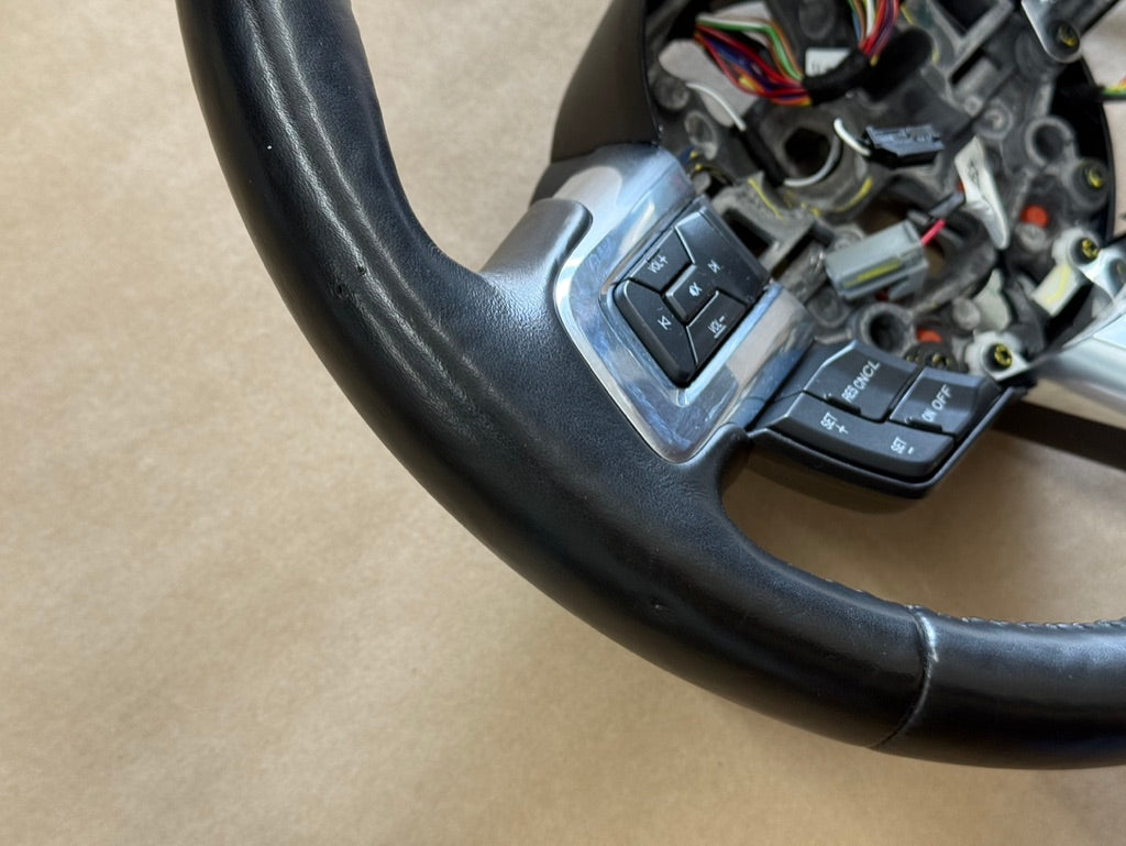 2018-2023 Ford Mustang Leather Steering Wheel "Manual" Heated 15k mi