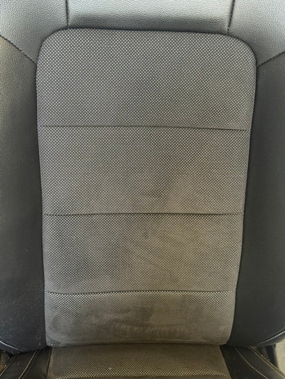 2018-2023 Ford Mustang GT Leather/Suede Set of Seats Black Heated/Cooled