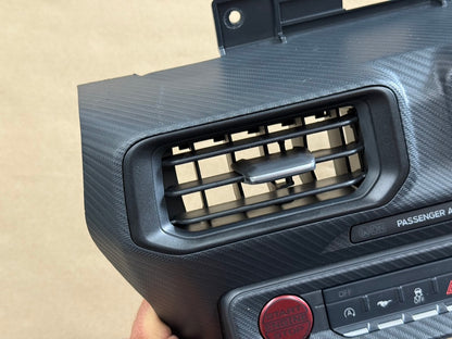 2024-2026 Ford Mustang S650 Center Dash Trim Air Vents Push Start Bezel Panel