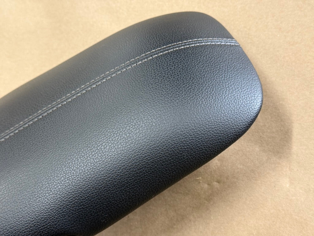 2015-2023 Ford Mustang Center Top Console Lid Armrest Grey Stitching