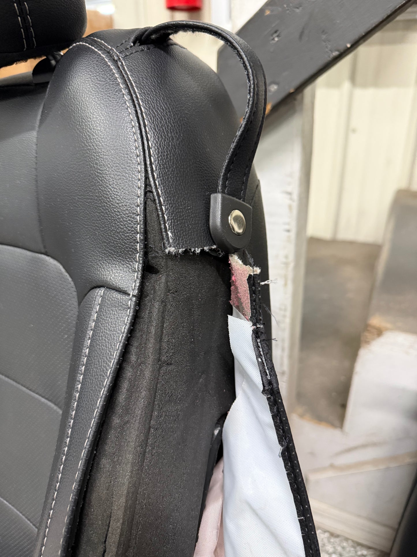 2015-2017 Ford Mustang GT Leather Front Rear Seats Black Heated/Cooled