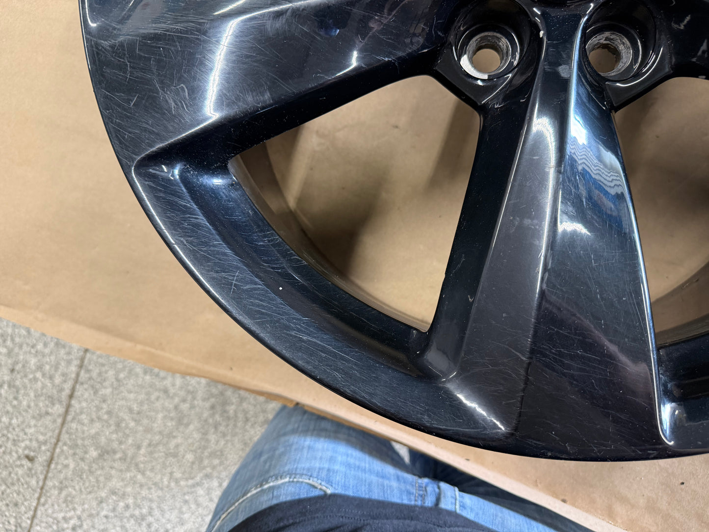 2015-2023 Ford Mustang GT Black Wheel Rim 19x8.5"