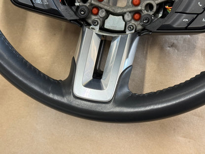 2018-2023 Ford Mustang Leather Steering Wheel Automatic Paddle Shifters