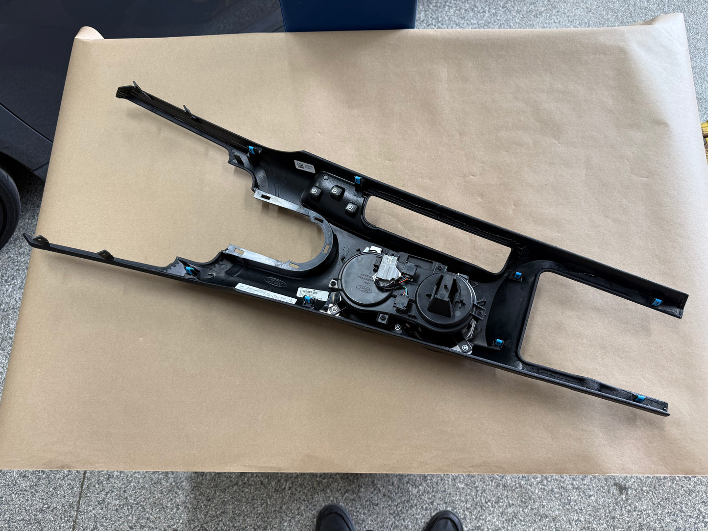 2018-2023 Ford Mustang GT Center Console Top Interior Trim Pieces Leather