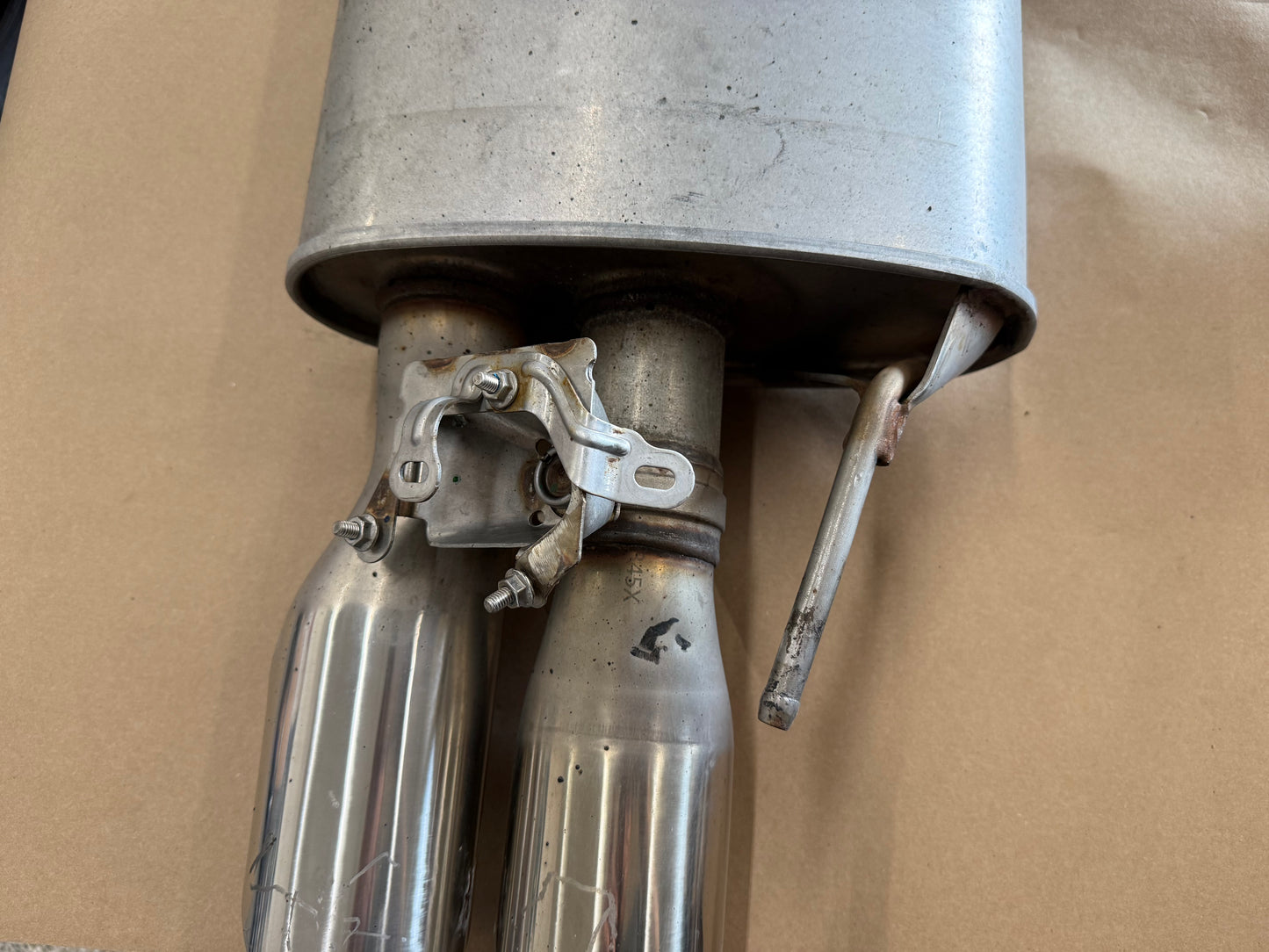 2024-2026 Ford Mustang GT Active Exhaust Quad Tip Mufflers