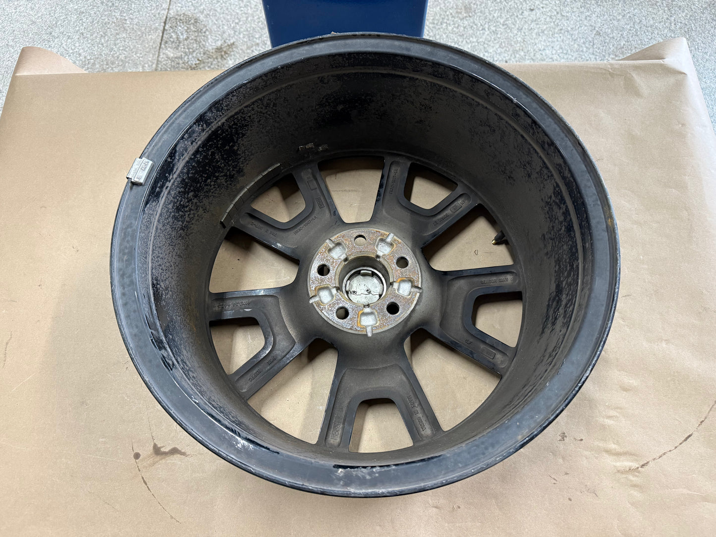 2015-2017 Ford Mustang GT Black Wheel Rim 19x8.5"