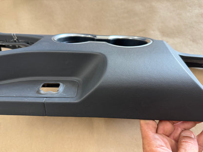 2024-2026 Ford Mustang Center Console Top Leather Wrapped Plastic Knee Pads