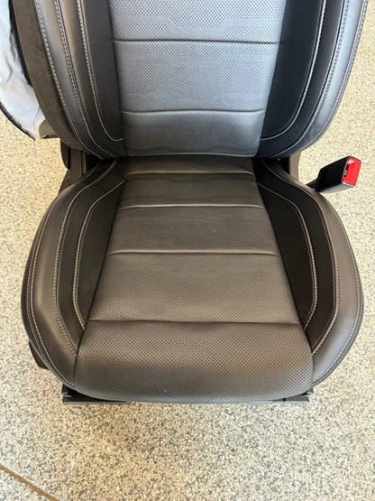 2018-2023 Ford Mustang GT Black Leather Coupe Front Rear Power Seats Heat Cooled