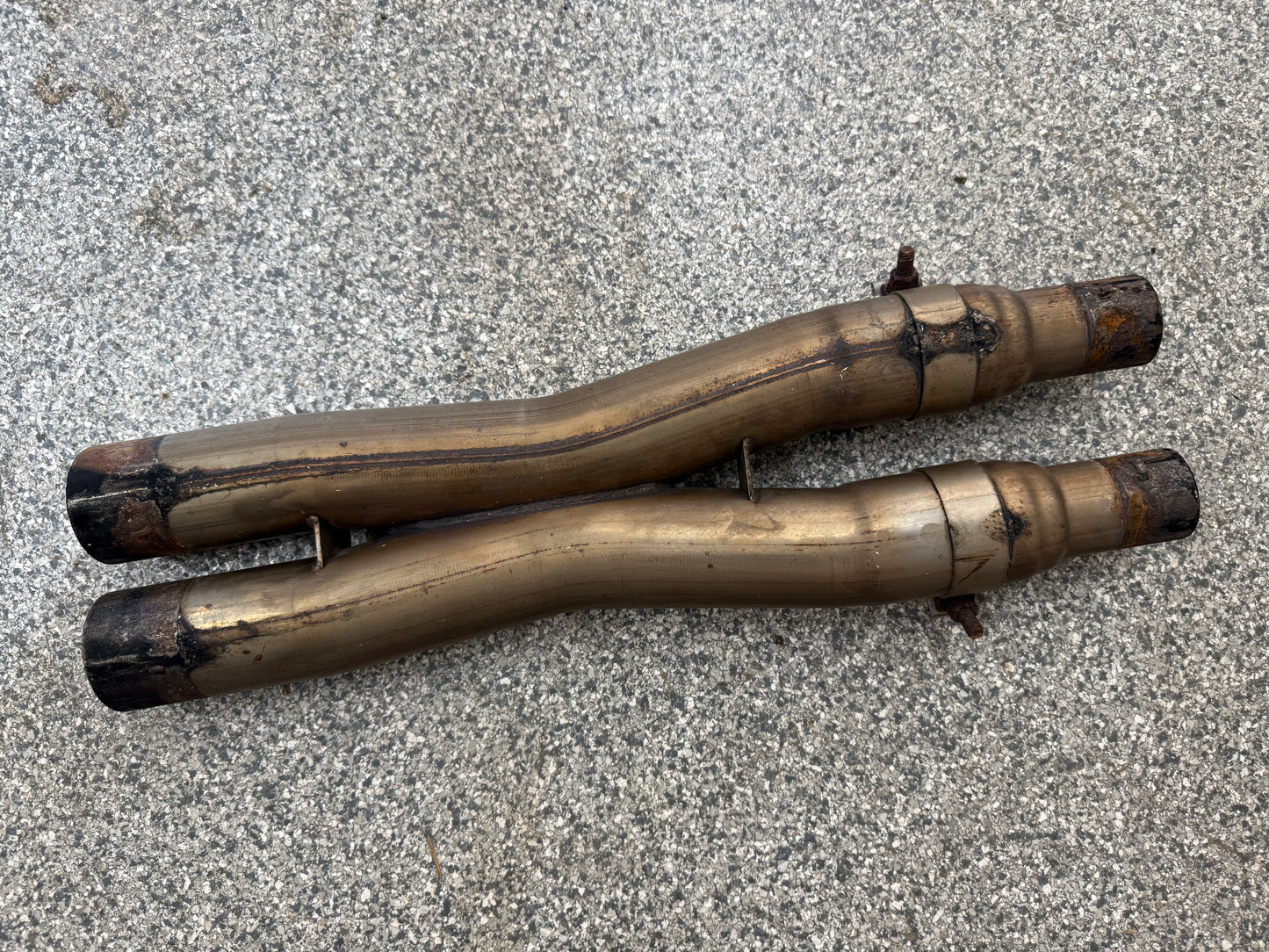 2018-2023 Ford Mustang GT Borla ATAK Cat-Back Exhaust System Black Tip *Damaged*