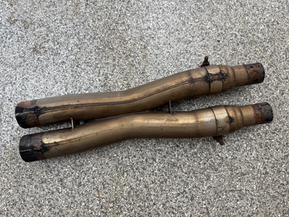 2018-2023 Ford Mustang GT Borla ATAK Cat-Back Exhaust System Black Tip *Damaged*