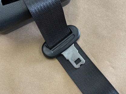 2023-2026 Ford F-250 F-350 Black Rear Center Seat Belt