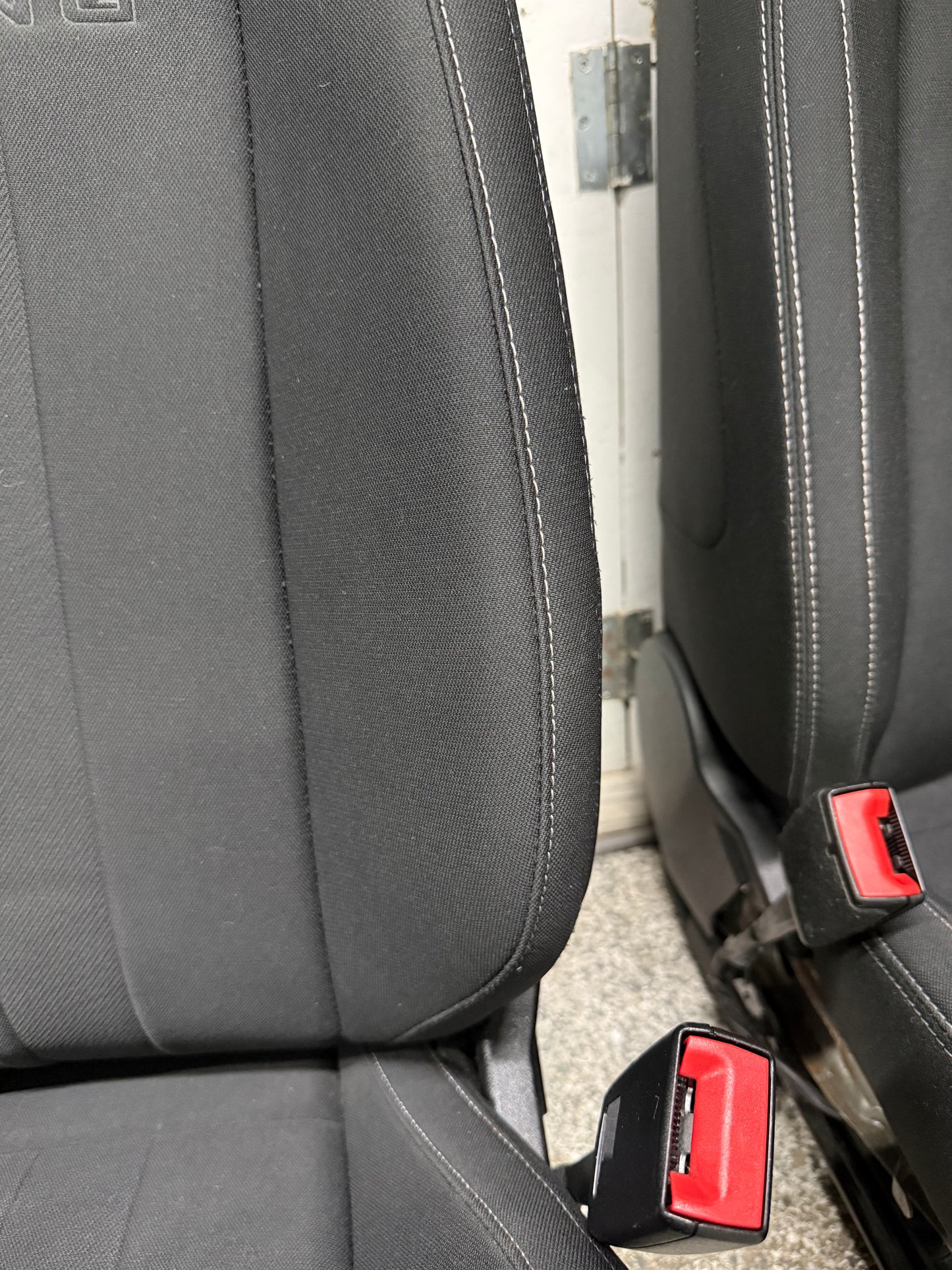 2018-2023 Ford Mustang GT Black Cloth Seats Coupe Front Power Seats