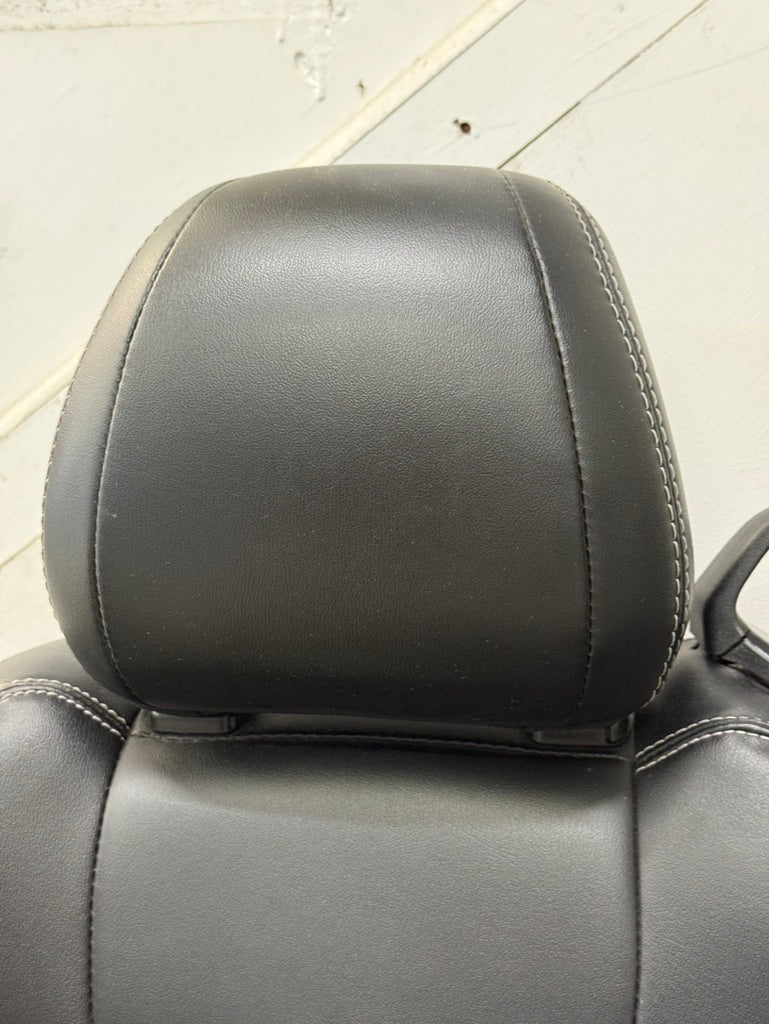 2018-2023 Ford Mustang GT Black Leather Convertible Front & Rear Seats