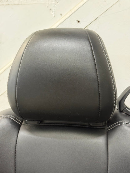 2018-2023 Ford Mustang GT Black Leather Convertible Front & Rear Seats