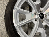 2015-2023 Ford Mustang GT Ice White Wheel Rim 19"x9" Pirelli Tire 255/40/R19