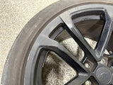 2012-2015 Chevrolet Camaro ZL1 20x11" Black Wheel Rim Tire Firestone 305/35/20