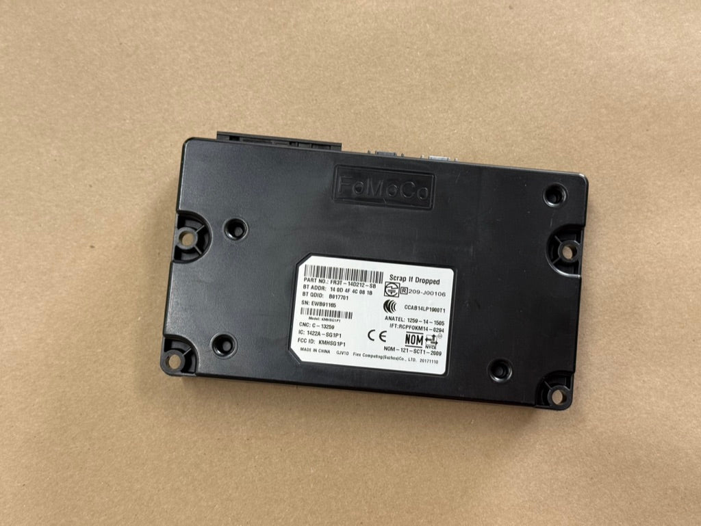 2015-2017 Ford Mustang GT V6 Ecoboost Sync Module "FR3T-14D212-SB"