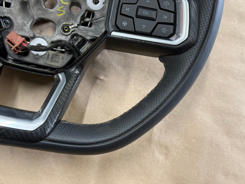 2024-2026 Ford Mustang GT Leather Steering Wheel "Automatic"