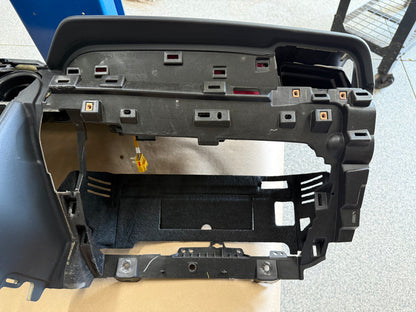 2018-2023 Ford Mustang GT 5.0 Leather Dash Pad Frame "Blue Stitch"