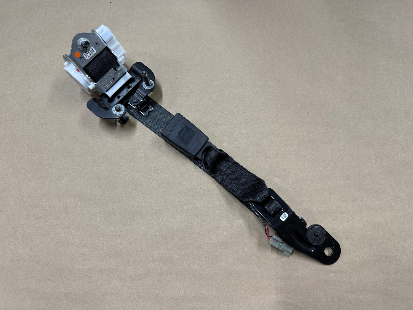 2023-2025 Ford F-250 F-350 Black Rear Center Seat Belt
